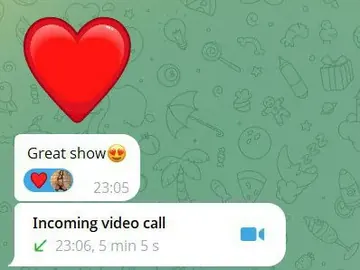 Telegram sexting review, real chat screenshot 8 with a verified girl