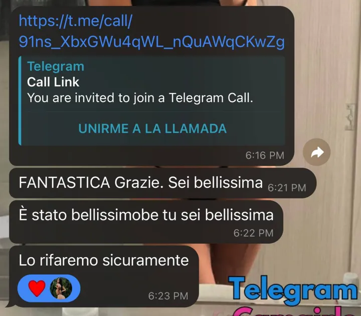 Real Telegram sexting chat screenshot 3