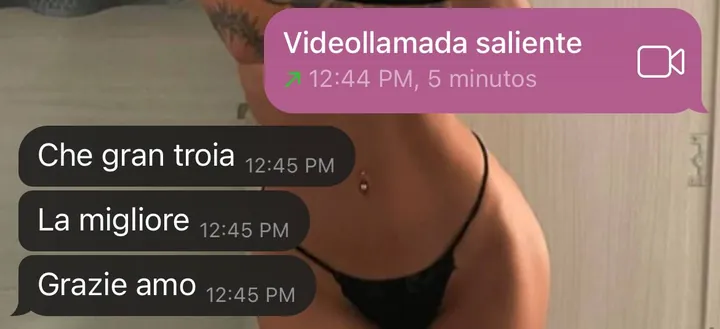 Real Telegram sexting chat screenshot 2