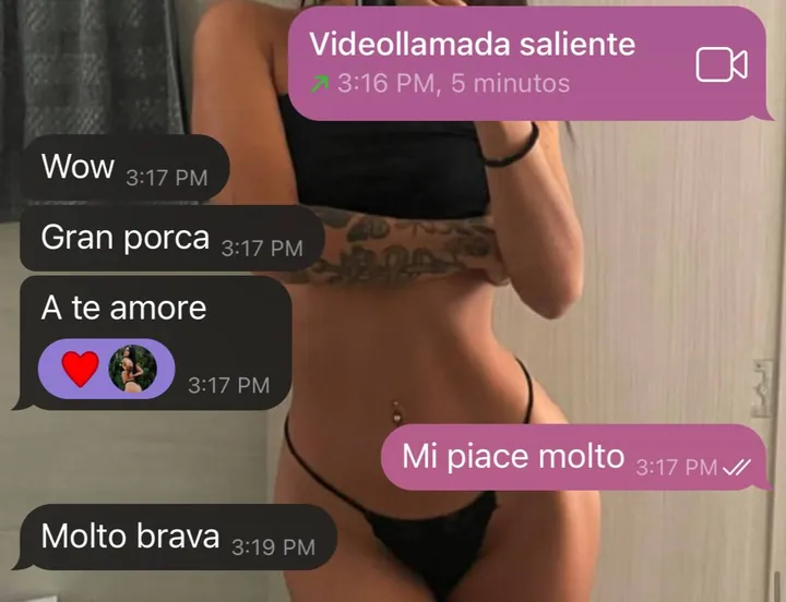 Real Telegram sexting chat screenshot 5