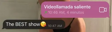 Telegram sexting review, real chat screenshot 34 with a verified girl