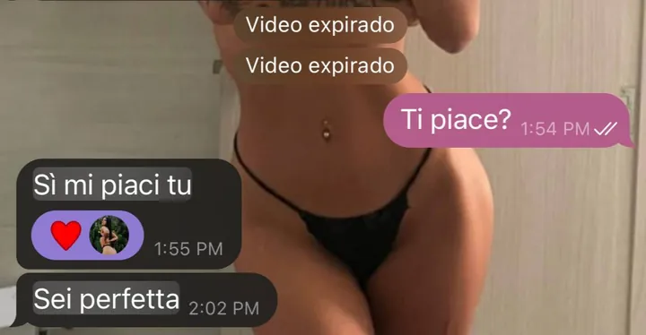 Real Telegram sexting chat screenshot 2