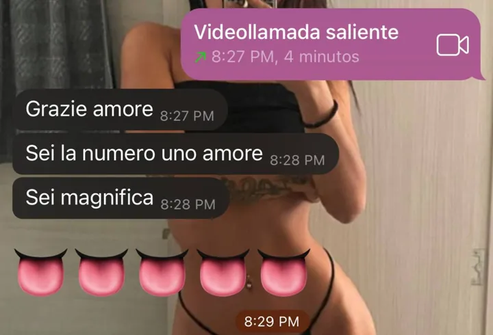 Real Telegram sexting chat screenshot 6