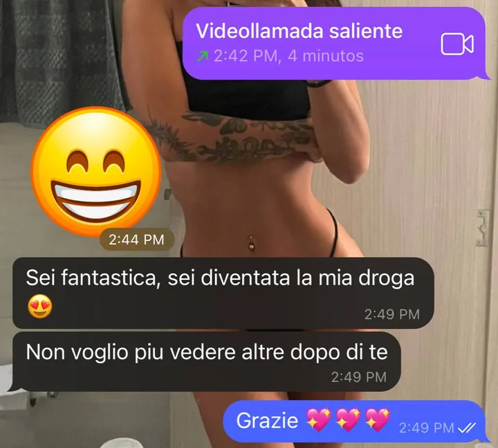 Real Telegram sexting chat screenshot 2