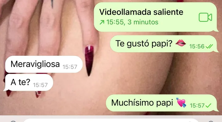 Real Telegram sexting chat screenshot 5