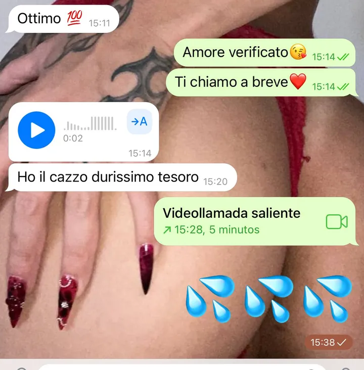 Real Telegram sexting chat screenshot 5