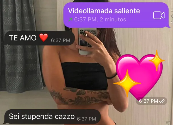 Real Telegram sexting chat screenshot 2